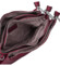 Dámska crossbody kabelka vínová - Coveri Petri