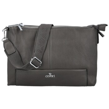 Dámska crossbody kabelka tmavo šedá - Coveri Petri