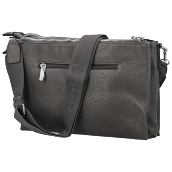 Dámska crossbody kabelka tmavo šedá - Coveri Petri