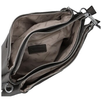 Dámska crossbody kabelka tmavo šedá - Coveri Petri