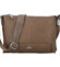 Dámska crossbody kabelka tmavo béžová - Coveri Petri