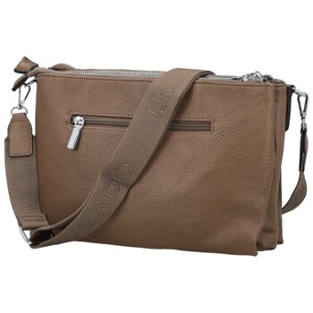 Dámska crossbody kabelka tmavo béžová - Coveri Petri