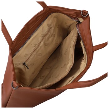 Dámska kabelka na rameno hnedá - Coveri Mishell