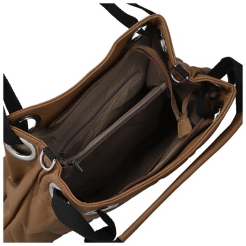 Dámska kabelka na rameno hnedá - Firenze Santi