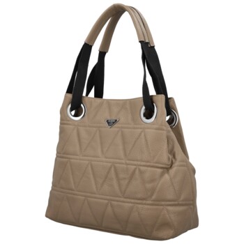 Dámska kabelka na rameno béžová - Firenze Santi