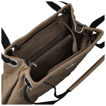 Dámska kabelka na rameno béžová - Firenze Santi