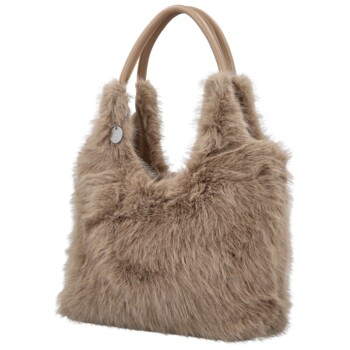 Dámska kabelka do ruky taupe - Coveri Annabel