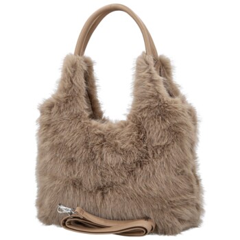 Dámska kabelka do ruky taupe - Coveri Annabel