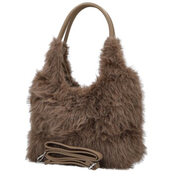 Dámska kabelka do ruky hnedá - Coveri Annabel