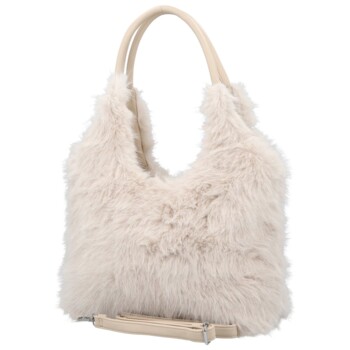 Dámska kabelka do ruky krémová - Coveri Annabel