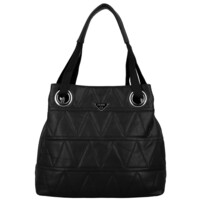 Dámska kabelka na rameno čierna - Firenze Santi