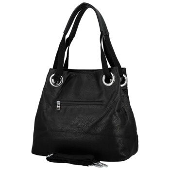 Dámska kabelka na rameno čierna - Firenze Santi