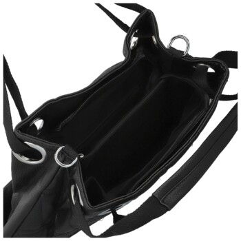 Dámska kabelka na rameno čierna - Firenze Santi