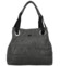 Dámska kabelka na rameno tmavo šedá - Firenze Santi