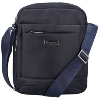 Pánska crossbody taška tmavo modrá - Coveri Ario