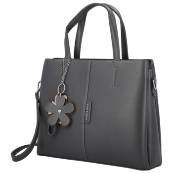 Dámska kabelka do ruky tmavo šedá - Firenze Lygie