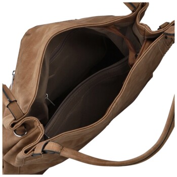 Dámska kabelka na rameno hnedá - Firenze Amelina