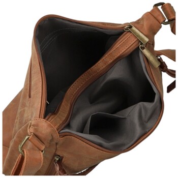 Dámska crossbody kabelka hnedá - Firenze Egona