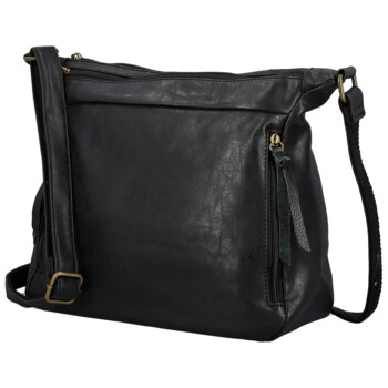 Dámska crossbody kabelka čierna - Firenze Egona
