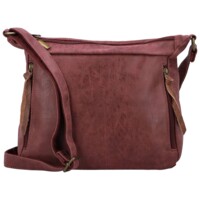 Dámska crossbody kabelka vínová - Firenze Egona