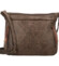 Dámska crossbody kabelka coffee - Firenze Egona
