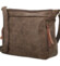 Dámska crossbody kabelka coffee - Firenze Egona