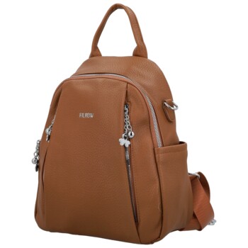 Dámsky batoh hnedý - Firenze Santé