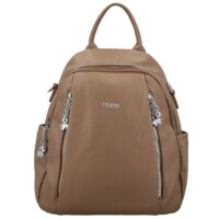 Dámsky batoh tmavo béžový - Firenze Santé