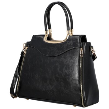 Dámska kabelka do ruky čierna - Firenze Santina