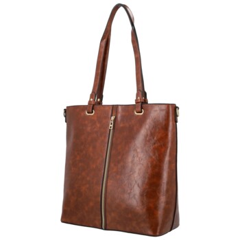 Dámska kabelka na rameno hnedá - Firenze Faria