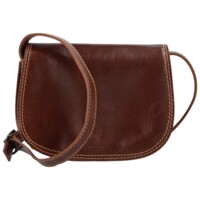 Dámska kožená crossbody hnedá - Delami Belinda