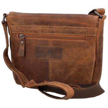 Dámska kožená kabelka camel - Greenwood Beccy