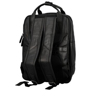 Kožený batoh čierny - GreenWood Christof