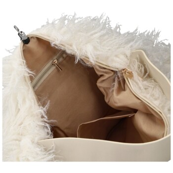 Dámska kabelka do ruky krémová - Firenze Amitai