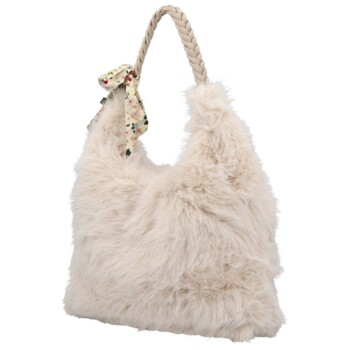 Dámska kabelka do ruky svetlo béžová - Firenze Amélie