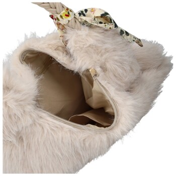 Dámska kabelka do ruky svetlo béžová - Firenze Amélie