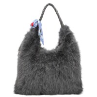 Dámska kabelka do ruky tmavo šedá - Firenze Amélie