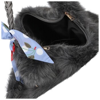 Dámska kabelka do ruky tmavo šedá - Firenze Amélie