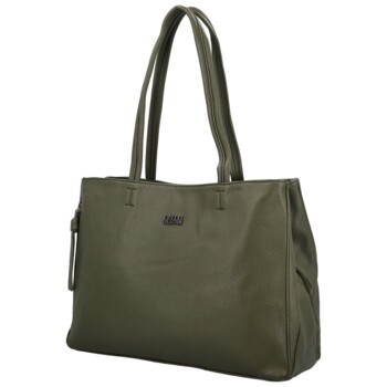 Dámska kabelka na rameno tmavo zelená - Coveri Zaki