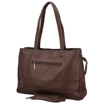 Dámska kabelka na rameno coffee - Coveri Zaki