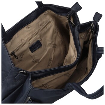 Dámska kabelka na rameno tmavo modrá - Coveri Zaki