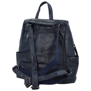 Dámsky kabelko/batôžtek tmavo modrý - Coveri Hansie