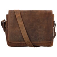Pánska kožená taška camel - Greenwood Jordy