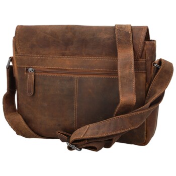Pánska kožená taška camel - Greenwood Jordy