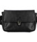 Dámska kožená crossbody kabelka čierna - Greenwood Lusine