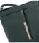 Dámska kožená crossbody kabelka tmavo zelená - Delami Vera Pelle Finni
