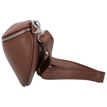 Dámska kožená ľadvinka hnedá - Delami Vera Pelle Gianni