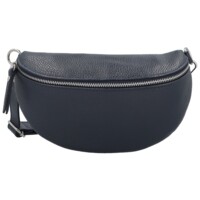 Dámska kožená ľadvinka tmavo modrá - Delami Vera Pelle Gianni