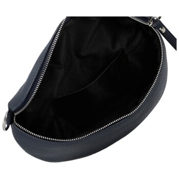 Dámska kožená ľadvinka tmavo modrá - Delami Vera Pelle Gianni