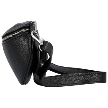 Dámska kožená ľadvinka čierna - Delami Vera Pelle Gianni